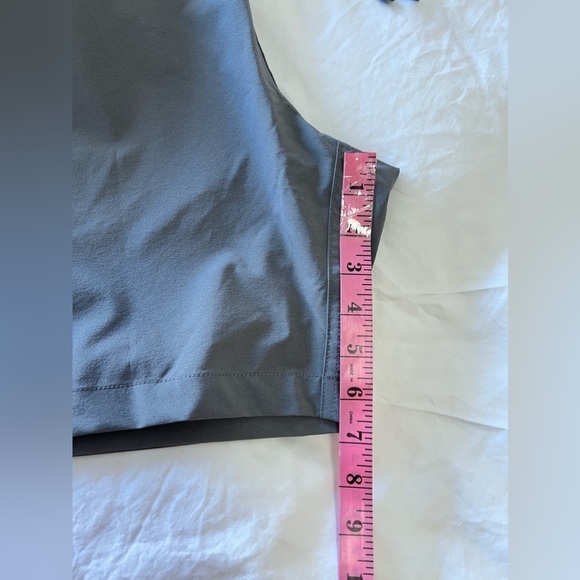 J Hilburn | Shorts Men's SZ 43 Gray Athletic Casual Polyester Gym Yoga Unlined - Picture 7 of 8